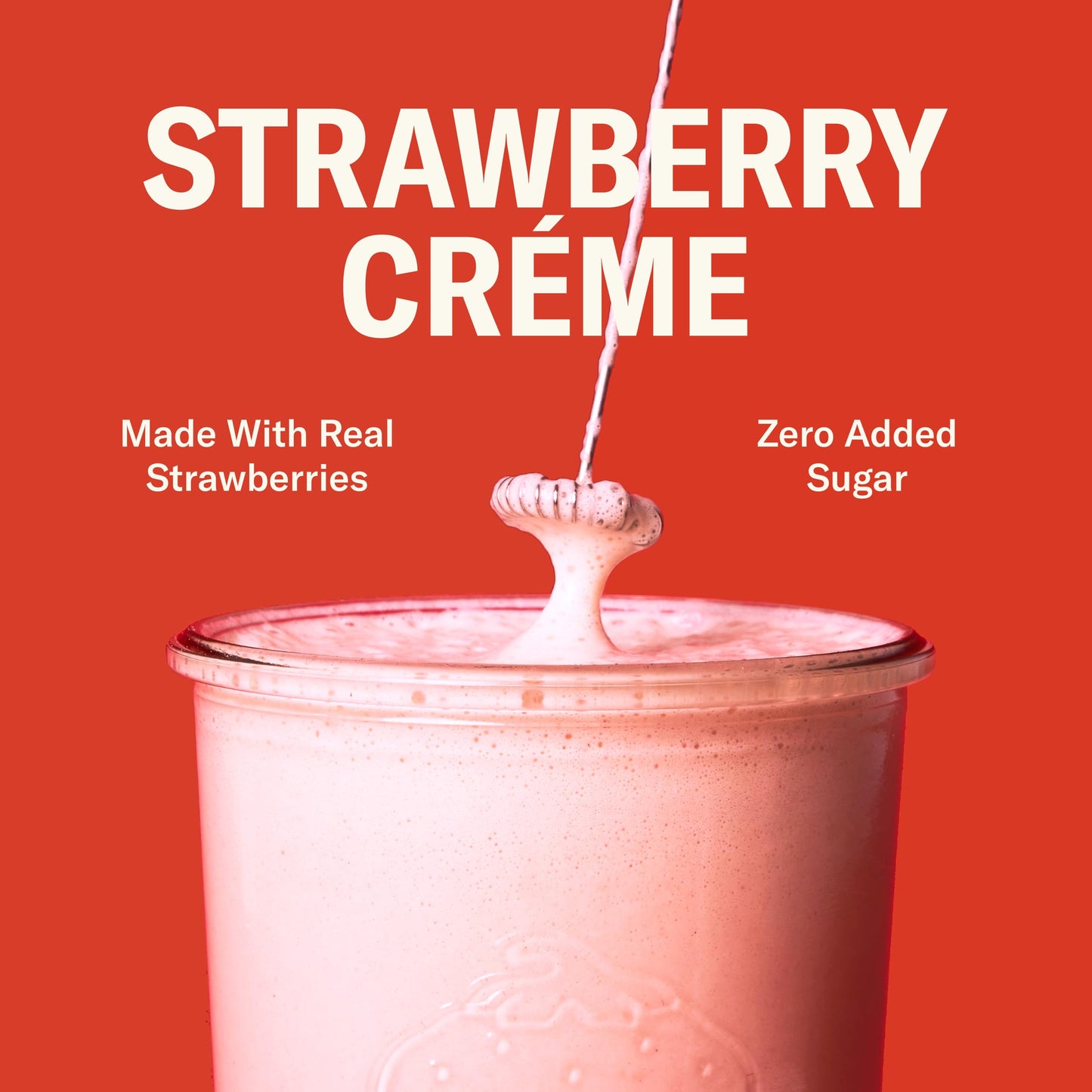 Ballerina Farm Grass Fed Whey Protein Powder Strawberry Crème, 20 Servings