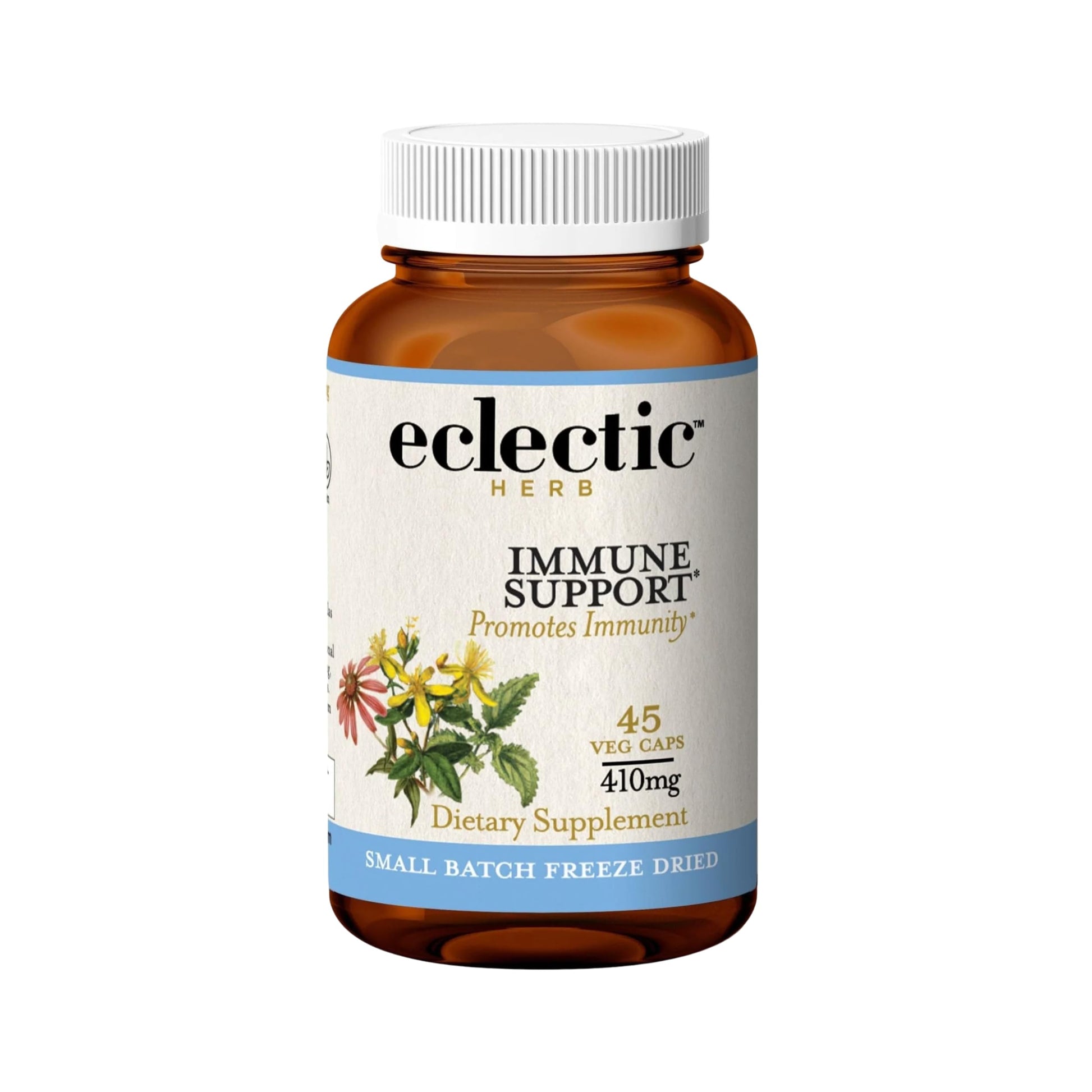 Eclectic Institute Raw Fresh Freeze-Dried Immune Support Capsules 45 Count