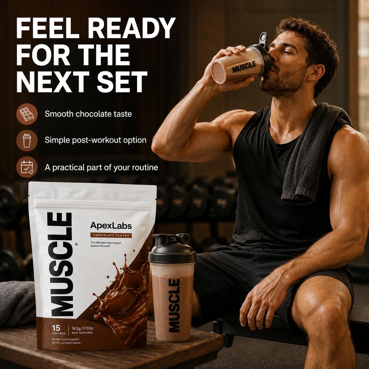 Apex Labs Muscle Powder 1 Count