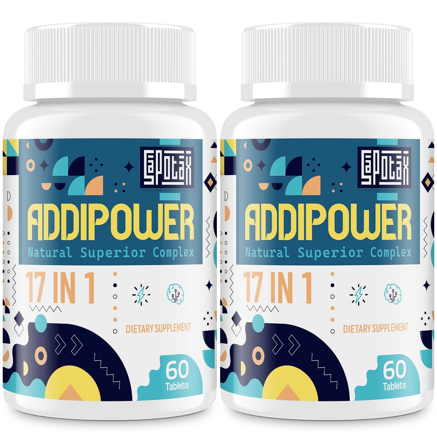 Sapotax 17-in-1 Brain Supplement for Memory and Focus, 120 Tablets