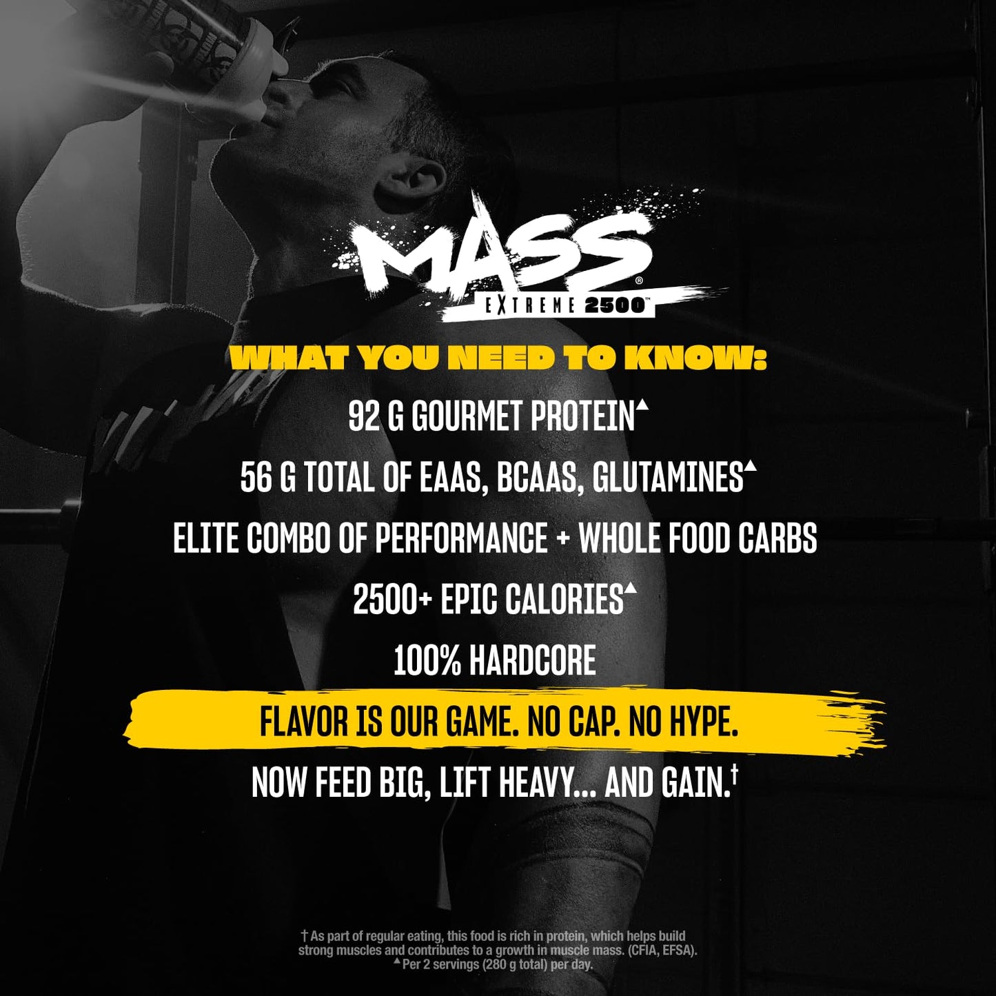 Mutant Mass Extreme Gainer Protein Powder, 96 Servings