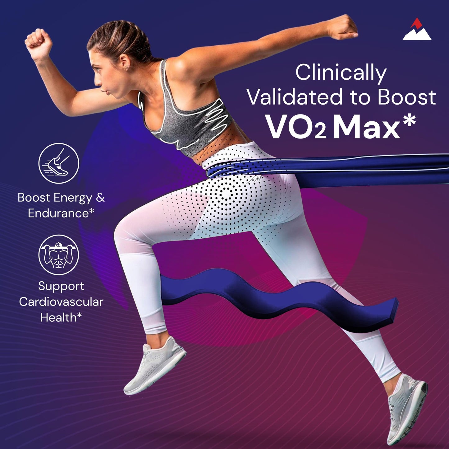 Novex Biotech Oxydrene NAD+ Support Vo2 Max Boost Energy + Endurance Capsules 60