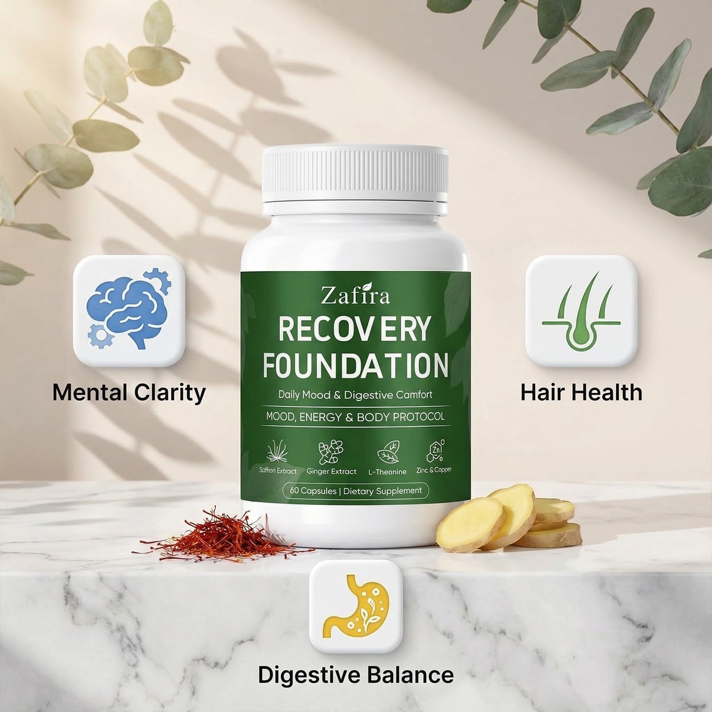 GLORAMD Zafira Recovery Foundation Capsule, 1 Capsule