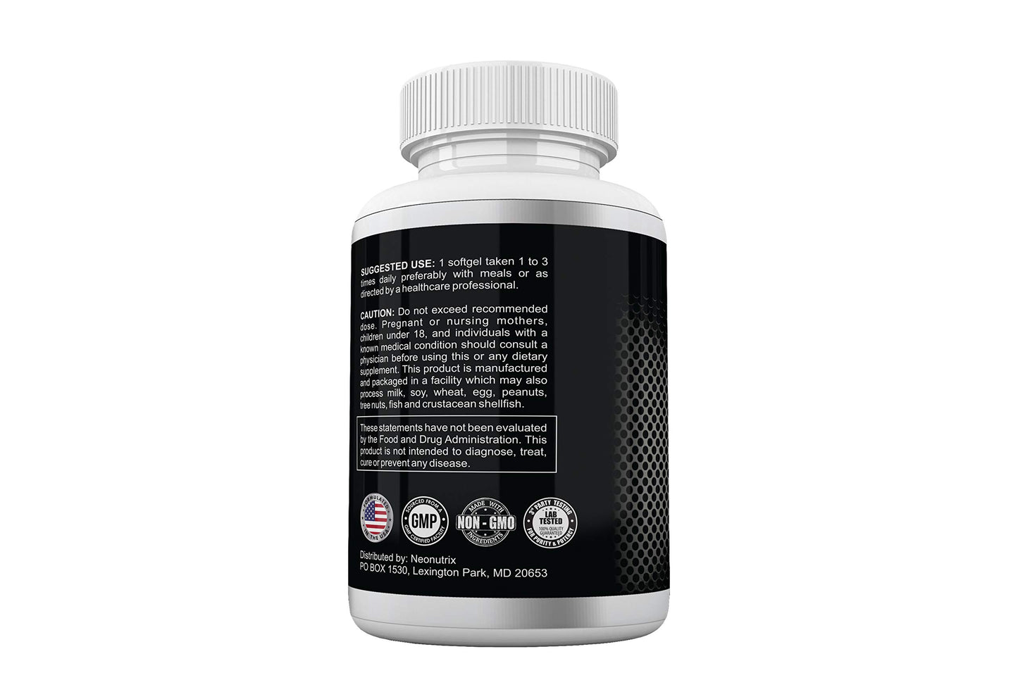 N NEONUTRIX NUTRITION, SCIENCE, RESEARCH Soy Lecithin Capsules 1200mg, 100 Capsules