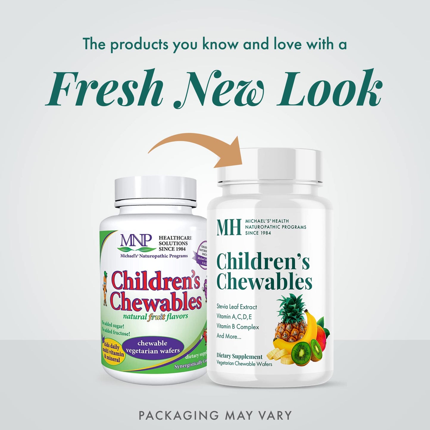 MICHAEL'S Health Naturopathic Programs Children's Multivitamin & Mineral Supplement Tablets 120