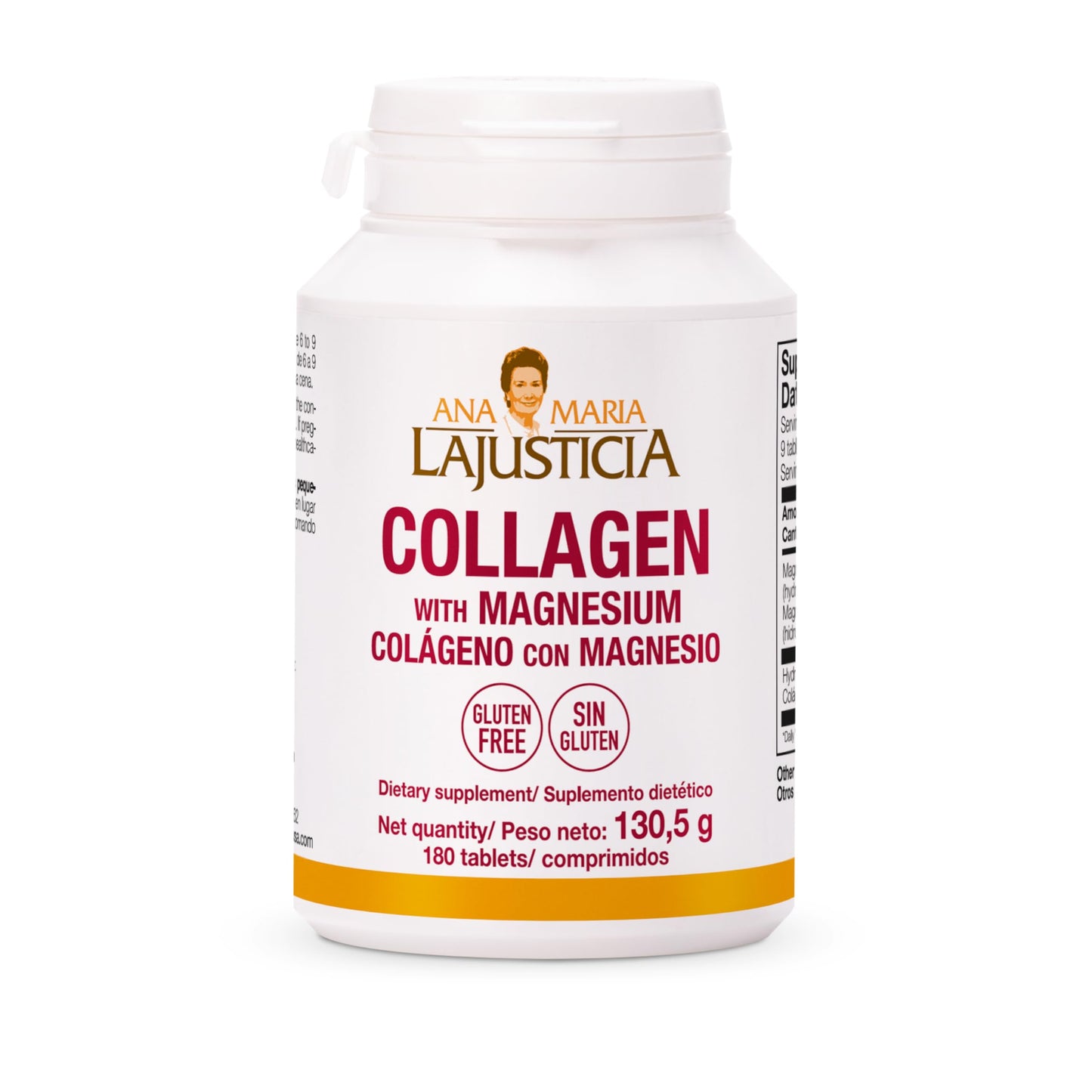 Ana María Lajusticia Collagen with Magnesium 180 Tablets