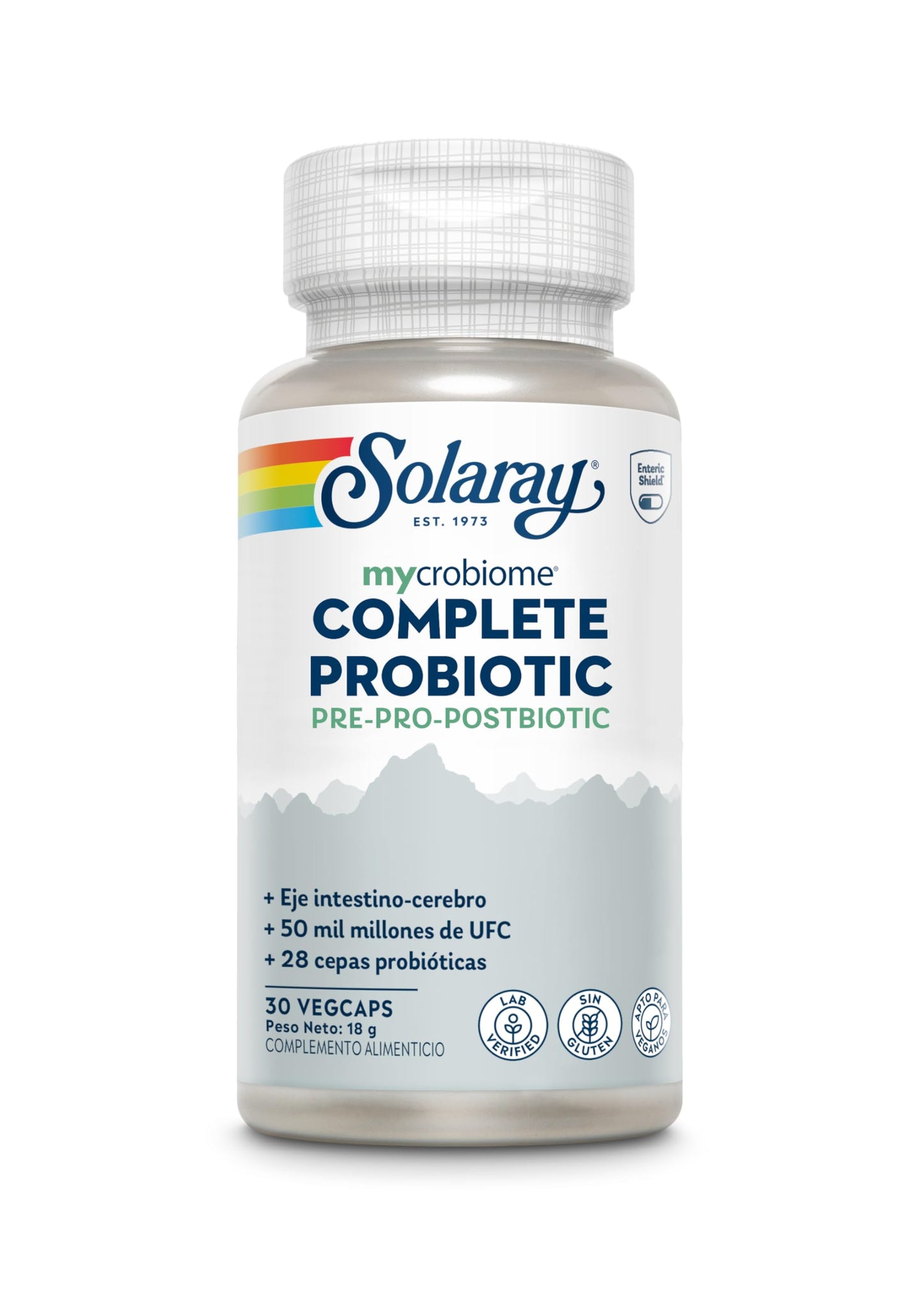 SOLARAY Mycrobiome Complete Probiotic Mood Formula Capsule 30 Count