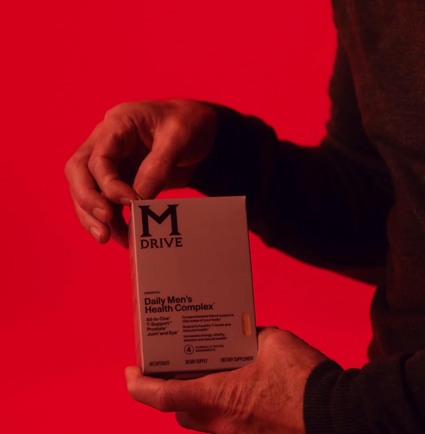 Mdrive Classic Testosterone Booster for Men Capsule 60 Count