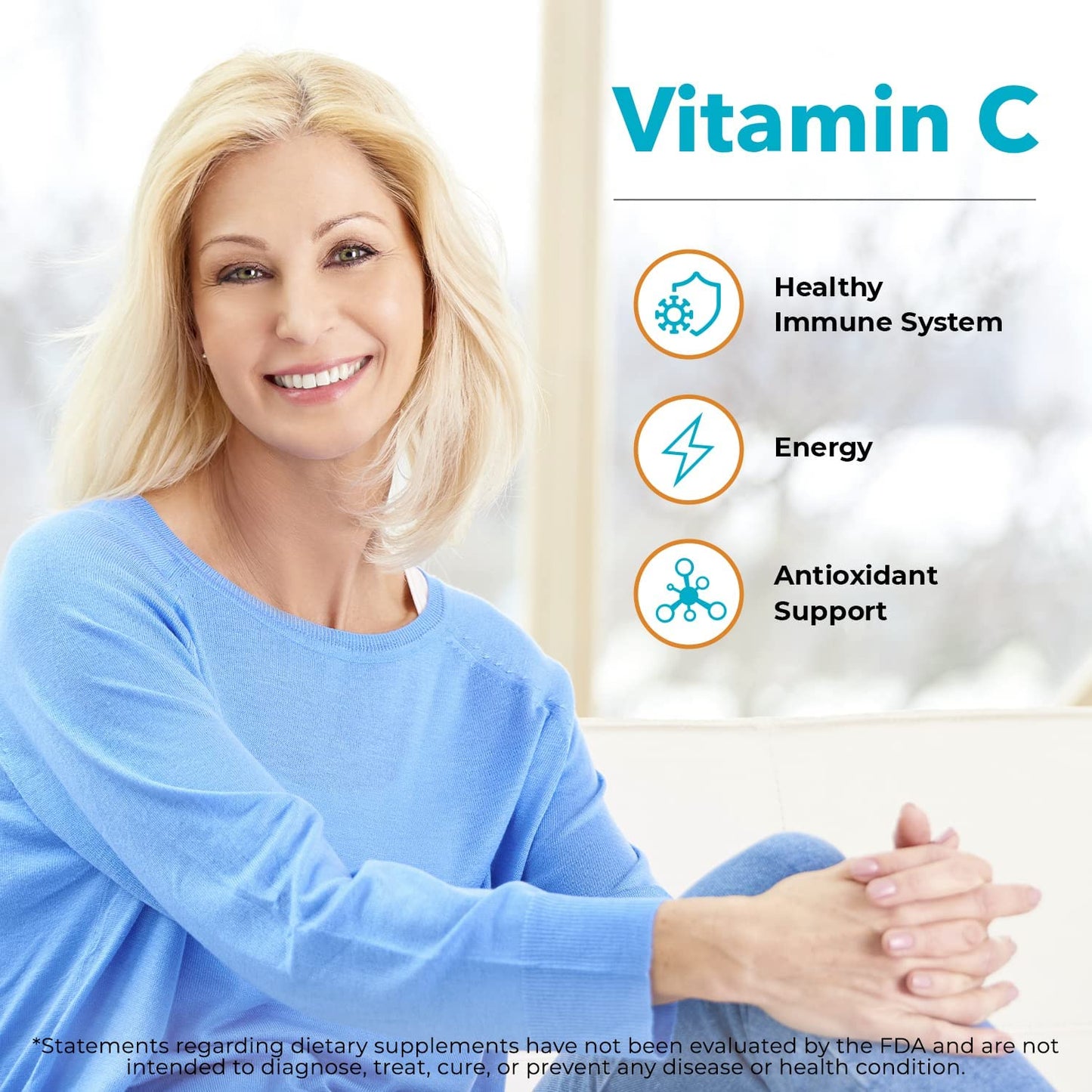 Juvenon Immune Wellness Defense Supplement with Vitamin C, Chelated Zinc Immune Booster Antioxidant Benefits for Adults, Healthy Aging, Heart Health, 1 Capsule