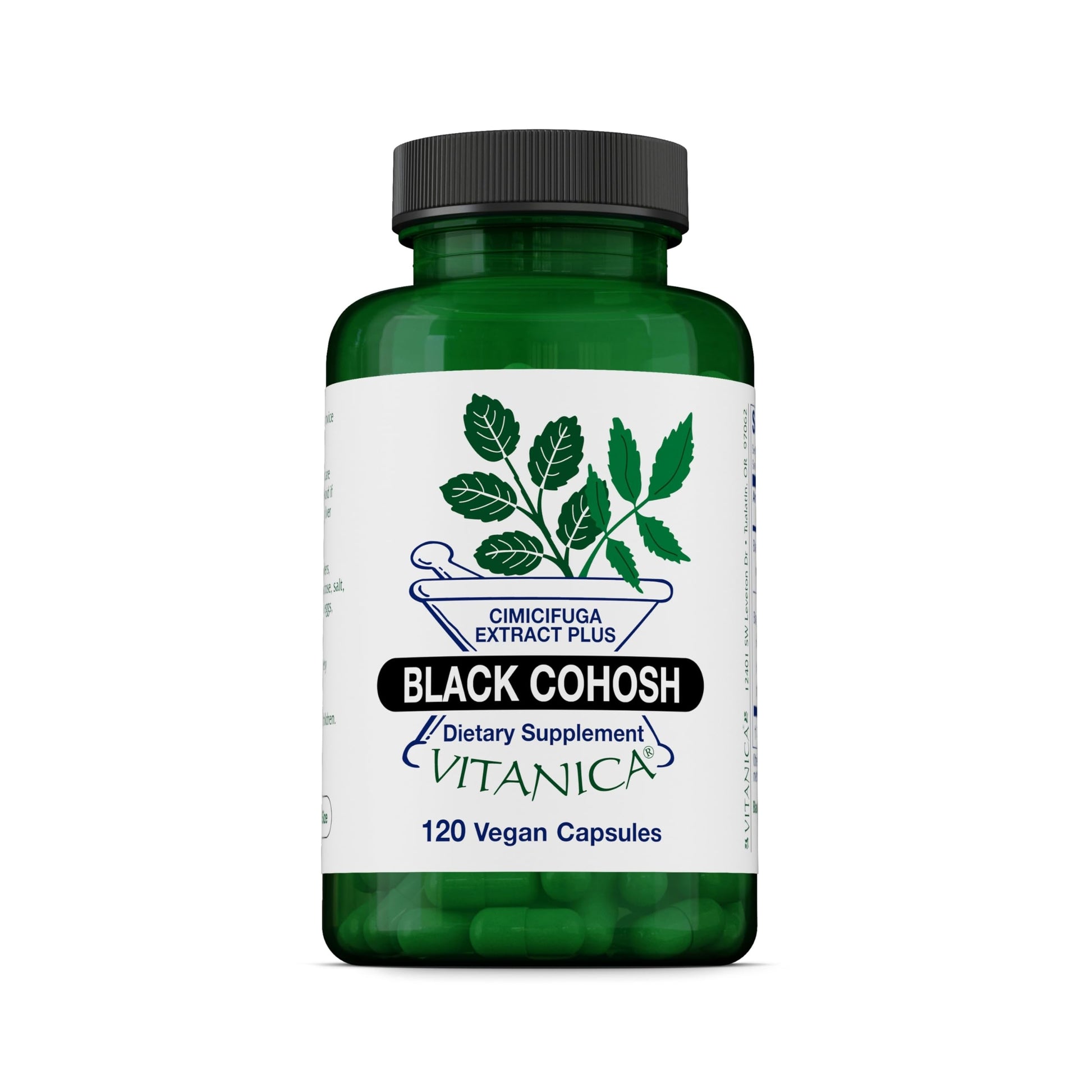 Vitanica Black Cohosh Cimicifuga Extract Plus Capsules 120 Count