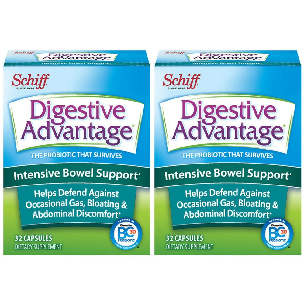 Digestive Advantage Intensive Bowel Support Capsules, 32 Count