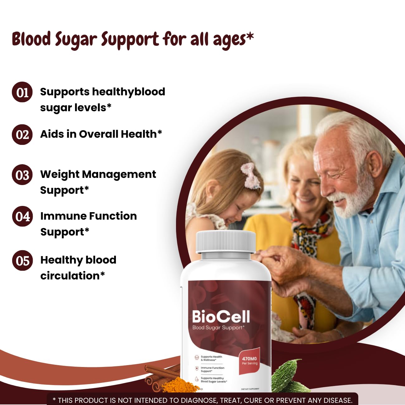 SuppNature Bio Cell Capsule 60 Capsules