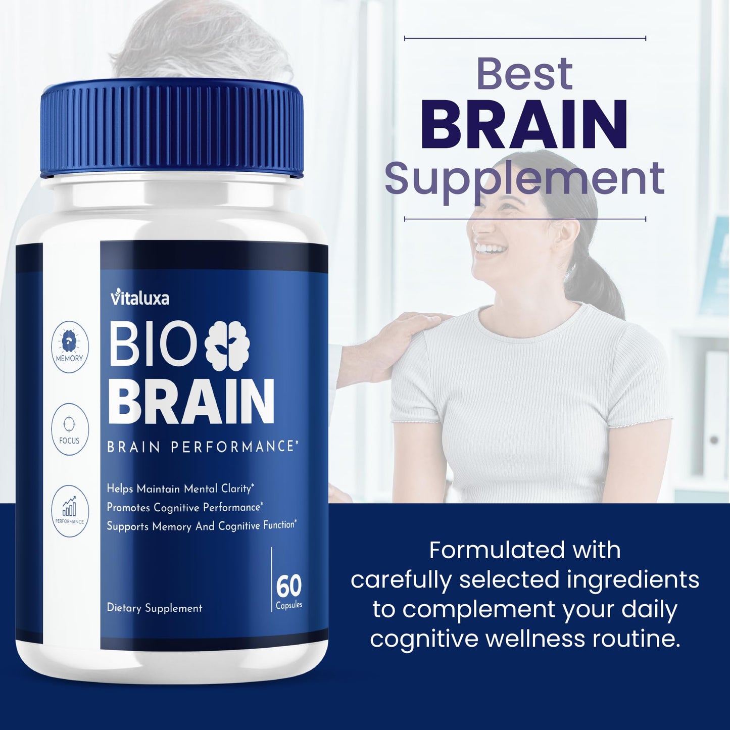 Vitaluxa Bio Brain Capsules 300 Capsules