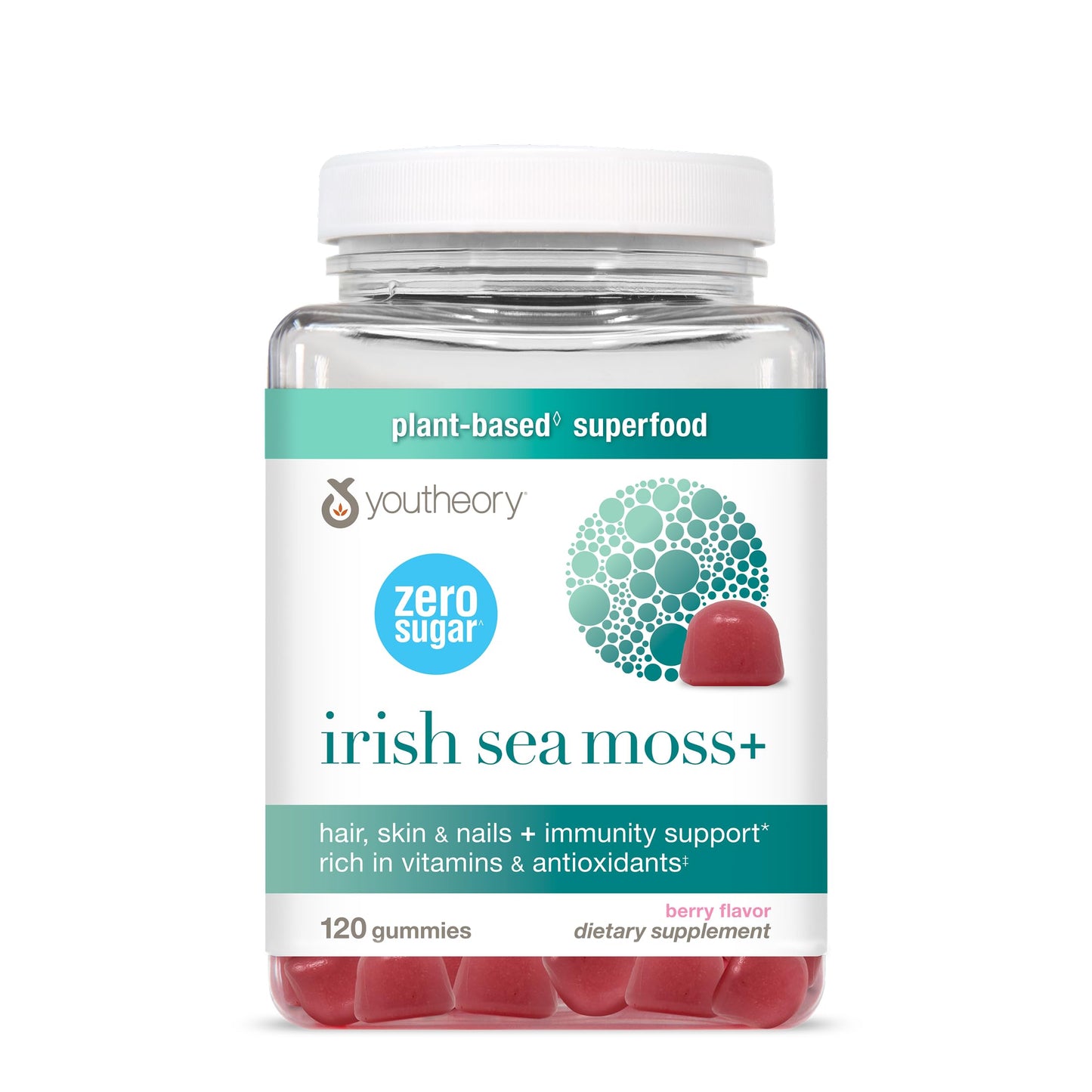 Youtheory Irish Sea Moss Gummy 120 Count