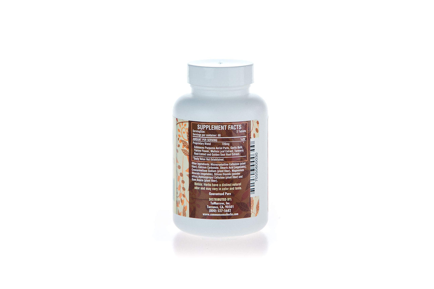 Common Sense Herbal Products Lymphatic Health Immune System Support, 270 Tablets