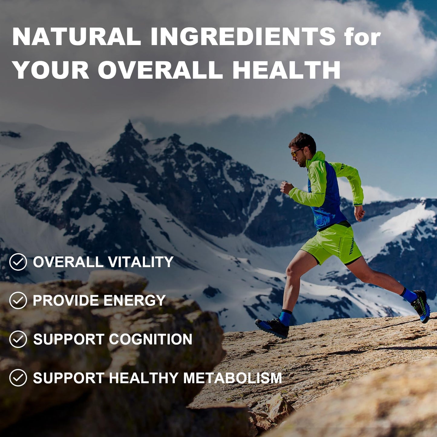 NICMIN 10-in-1 Pure Himalayan Organic Shilajit Supplement for Men with Ashwagandha, Rhodiola Rosea & Black Pepper for Energy Capsules, 270 Count