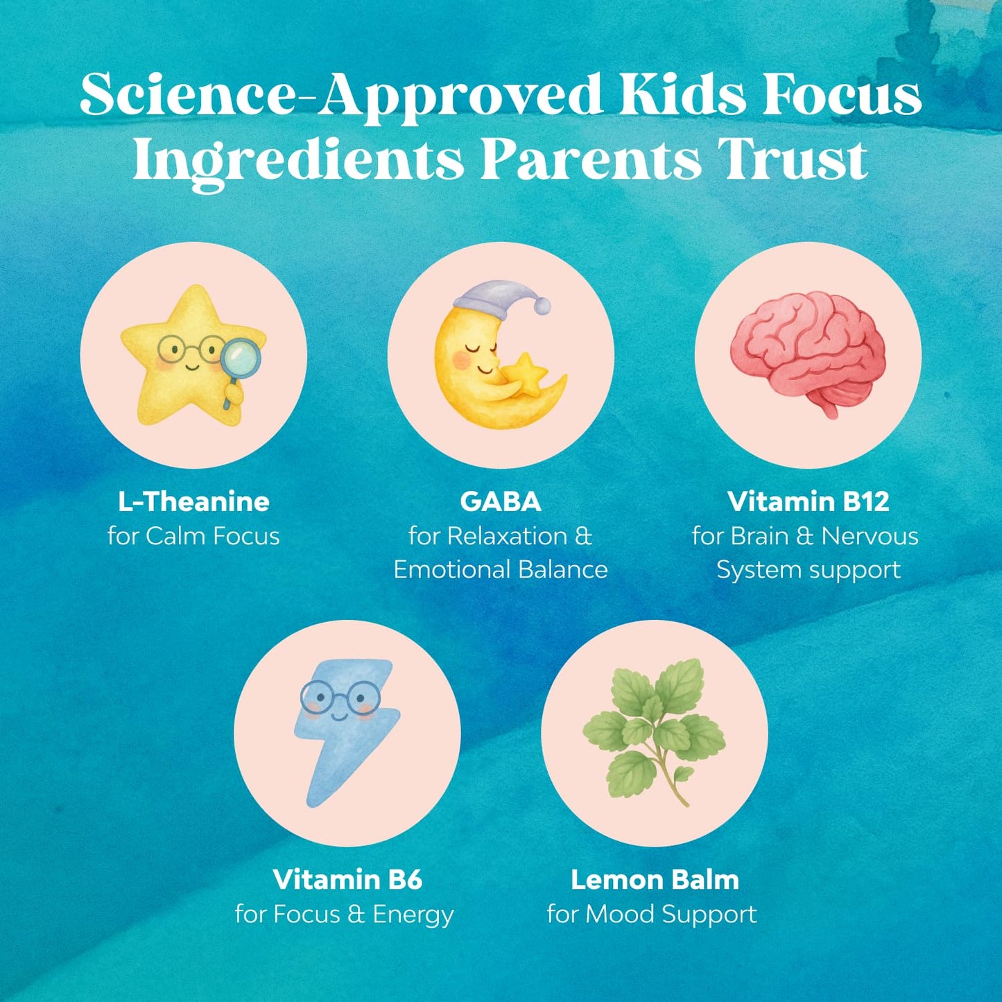Natures Craft Kids Focus Gummy 90 Count