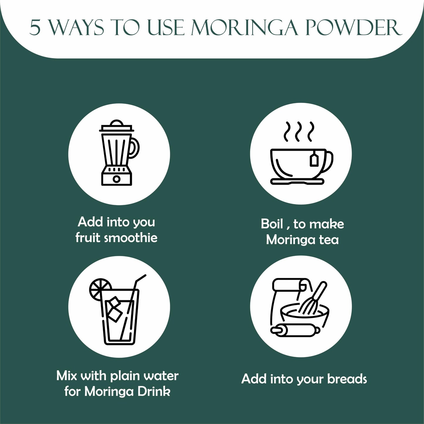 MAPL Moringa Powder 7.0548 oz