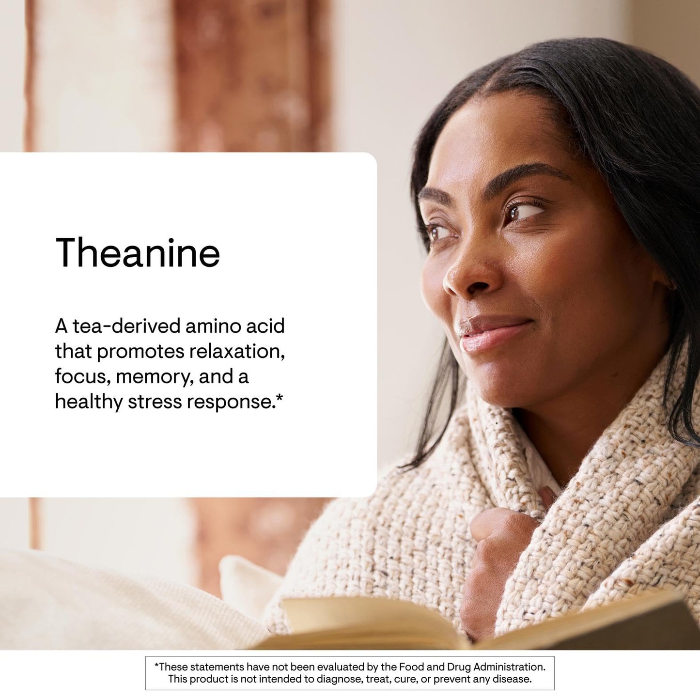 THORNE L-Theanine 200 mg Supplement, 90 Capsules