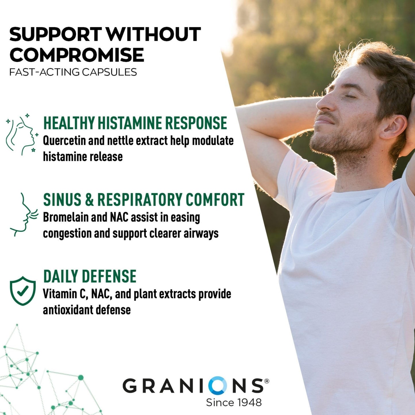 Granions Histamine Blocker Complex Capsule, 60 Count