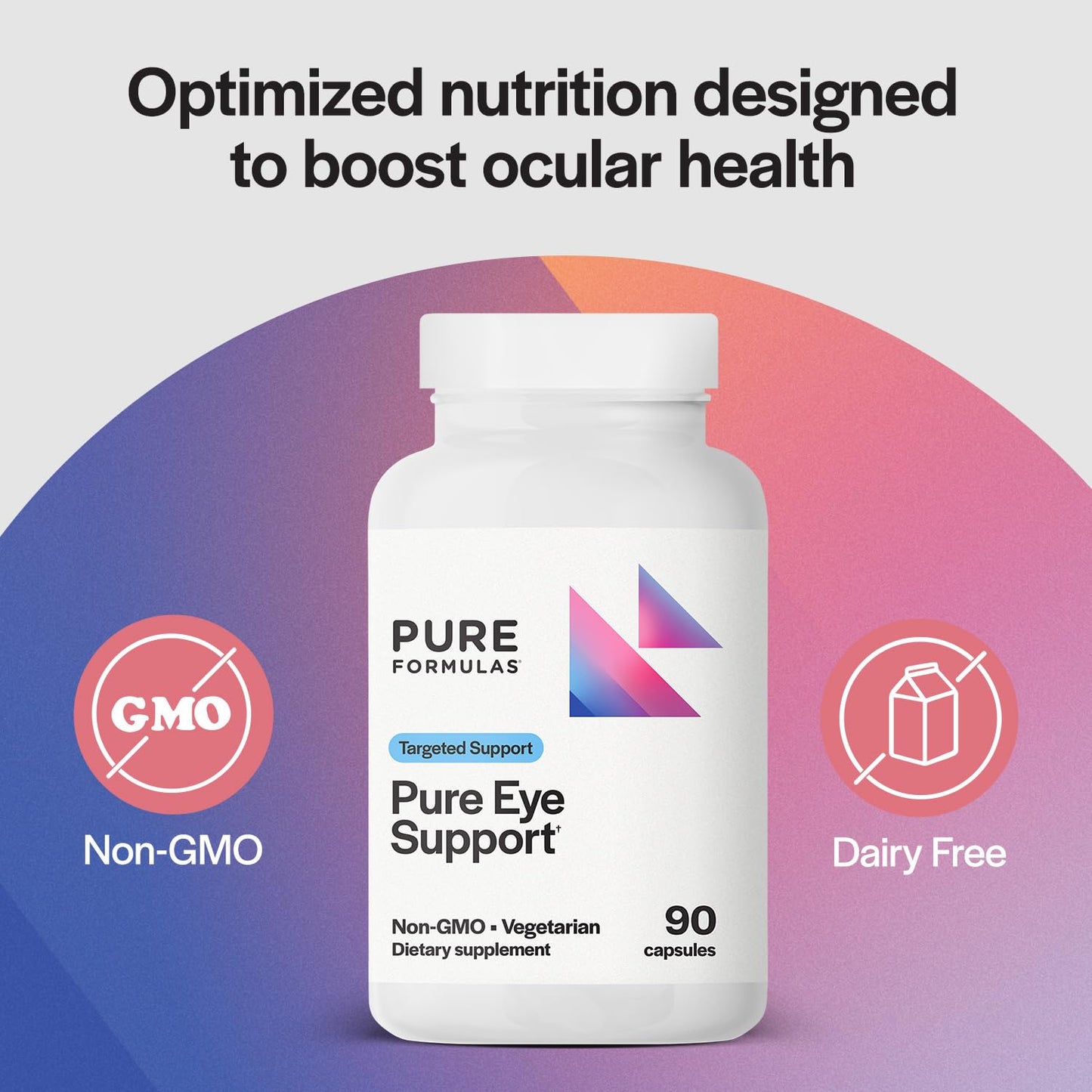 PureFormulas Pure Eye Support Lutein and Zeaxanthin Supplement 270 Capsules