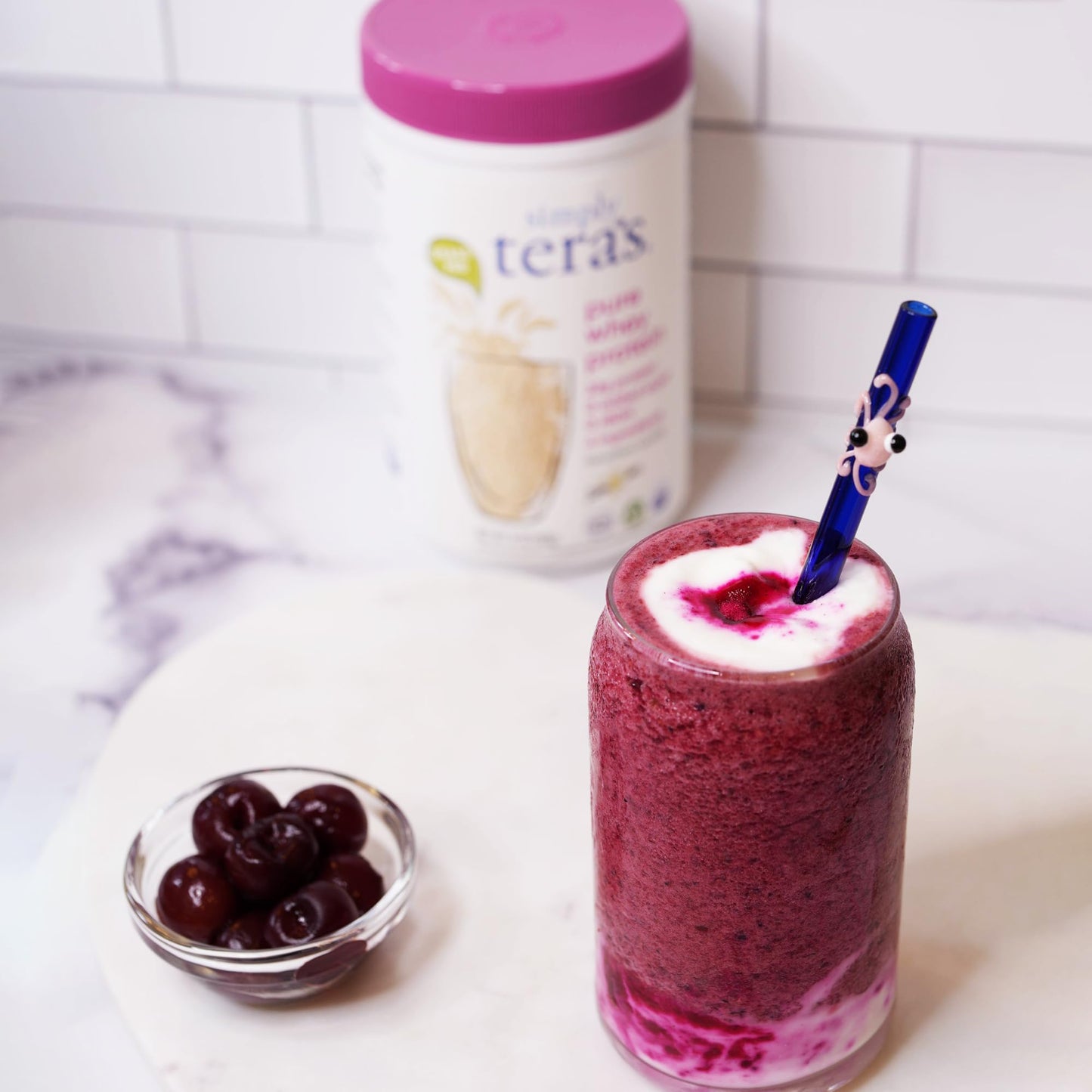 Simply Tera's Pure Whey Protein Powder Grass-Fed Vanilla, 12 oz