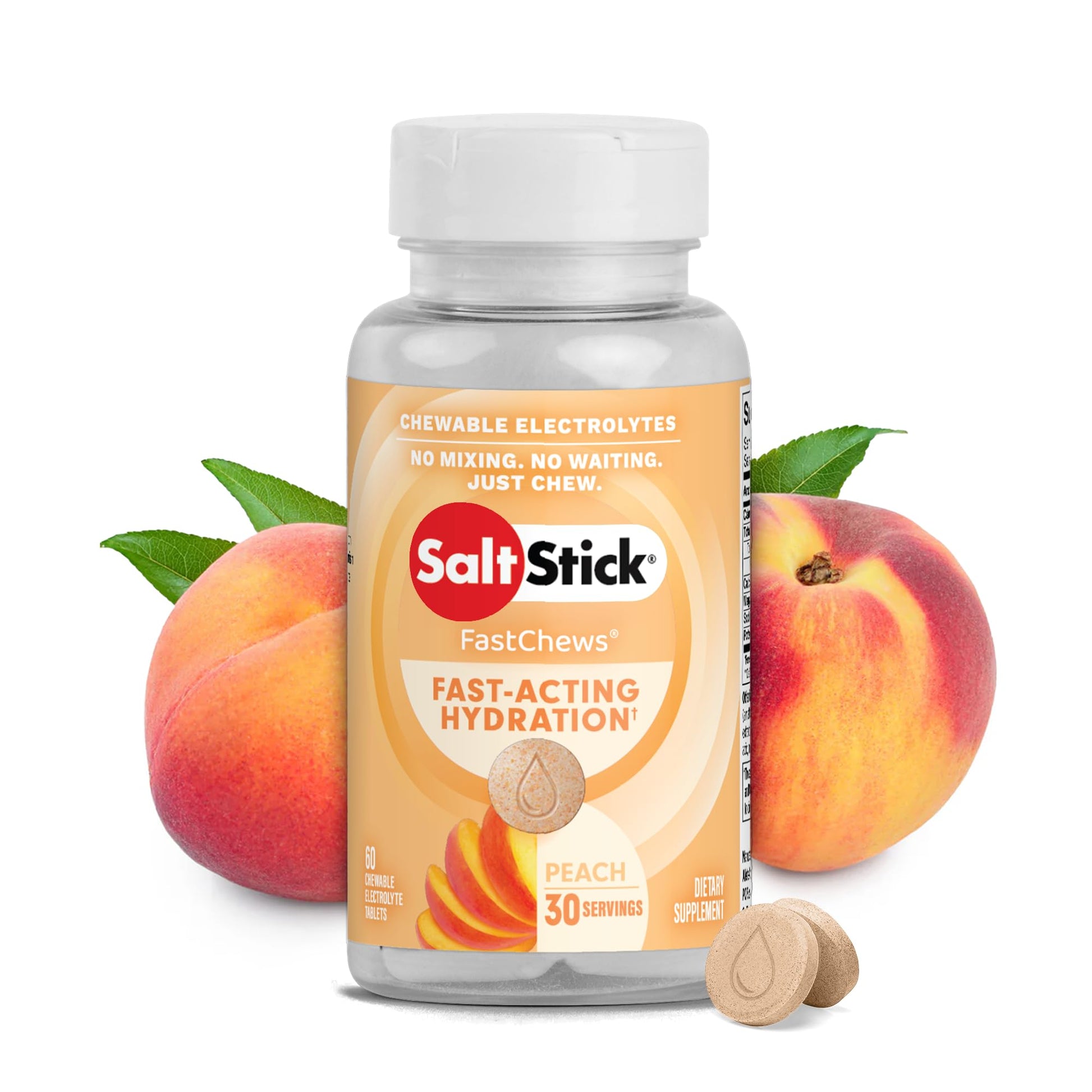 SaltStick Electrolyte FastChews Chewable 60 Count