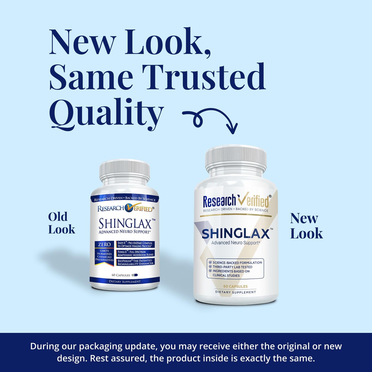 Research Verified Shinglax Vitamin B Complex Capsules 180 Count