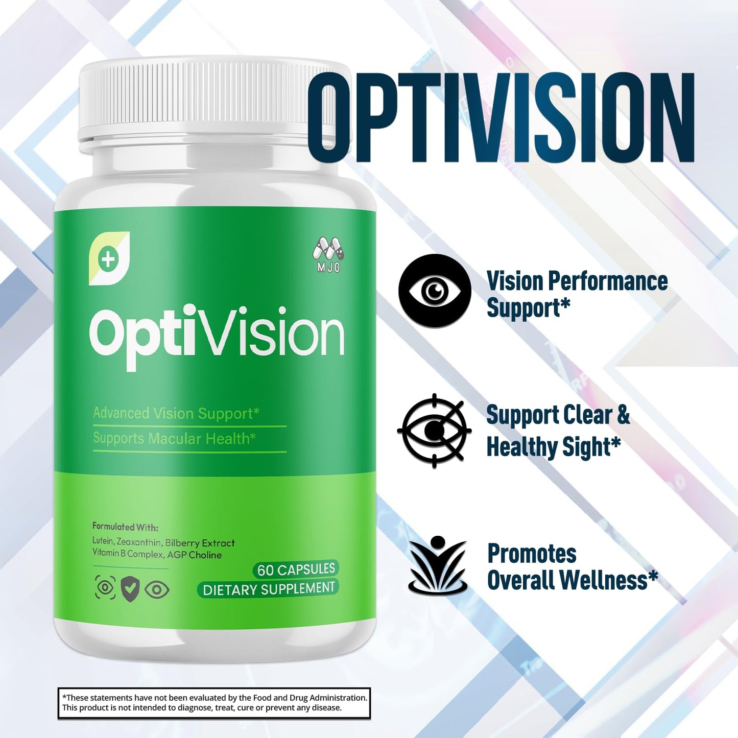 MJO Optivision 60 Capsules