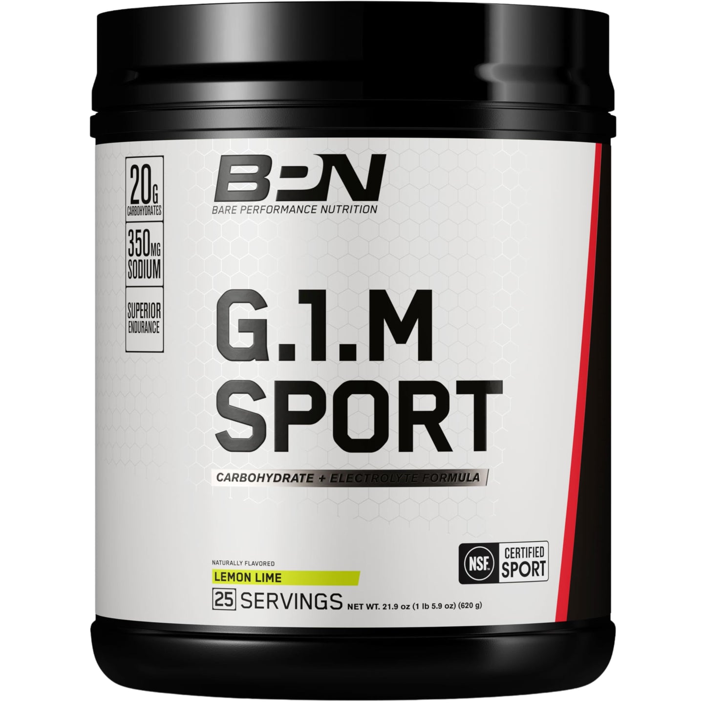 BARE PERFORMANCE NUTRITION G.1.M Go One More Sport Endurance Training Fuel Powder 22 Servings