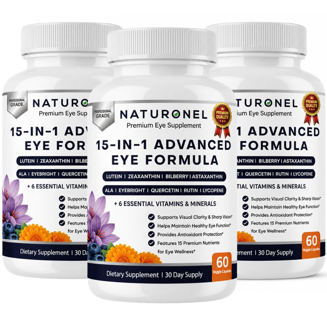 Naturonel 15-in-1 Advanced Eye Formula Capsule, 60 Capsules