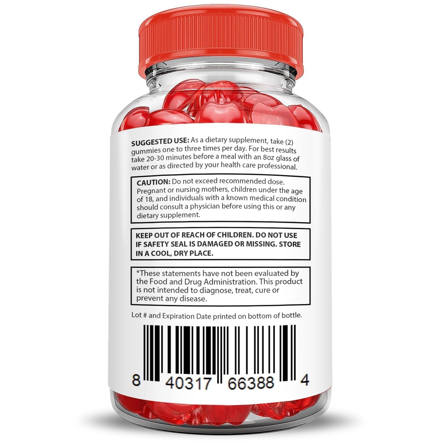 Justified Laboratories Ignite Keto ACV Gummies Extreme 2000MG, 60 Gummies