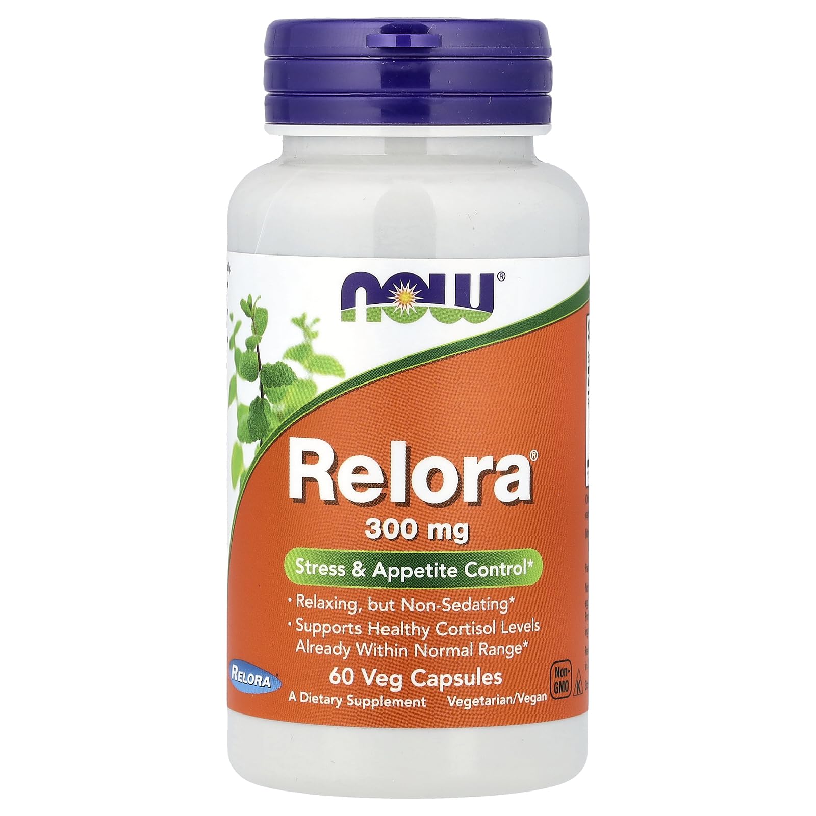 NOW Foods Relora 300 mg Veg Capsules, 60 Count