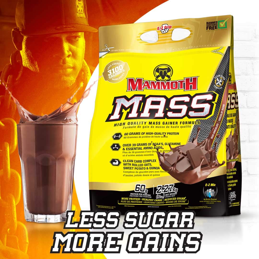 Mammoth Mass Weight Gainer Powder 240 Servings