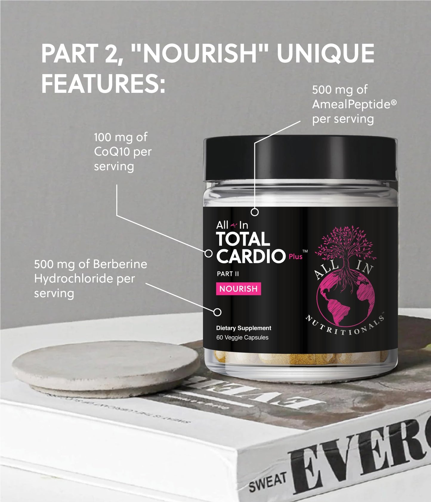 All In Nutritionals Total Cardio Part II 60 Capsules