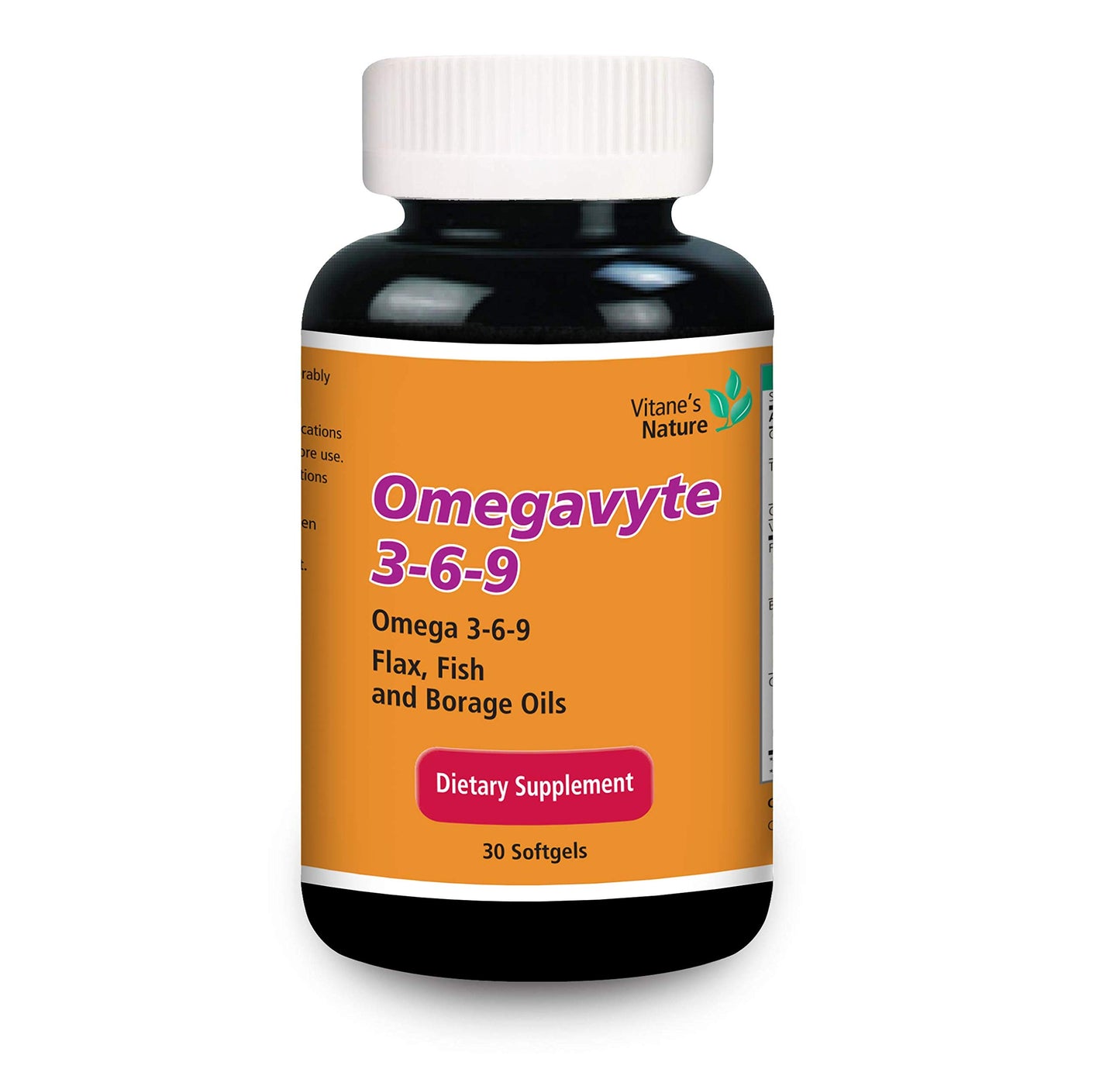 Vitane Nature Omegavyte 3-6-9 Softgels 30 Count