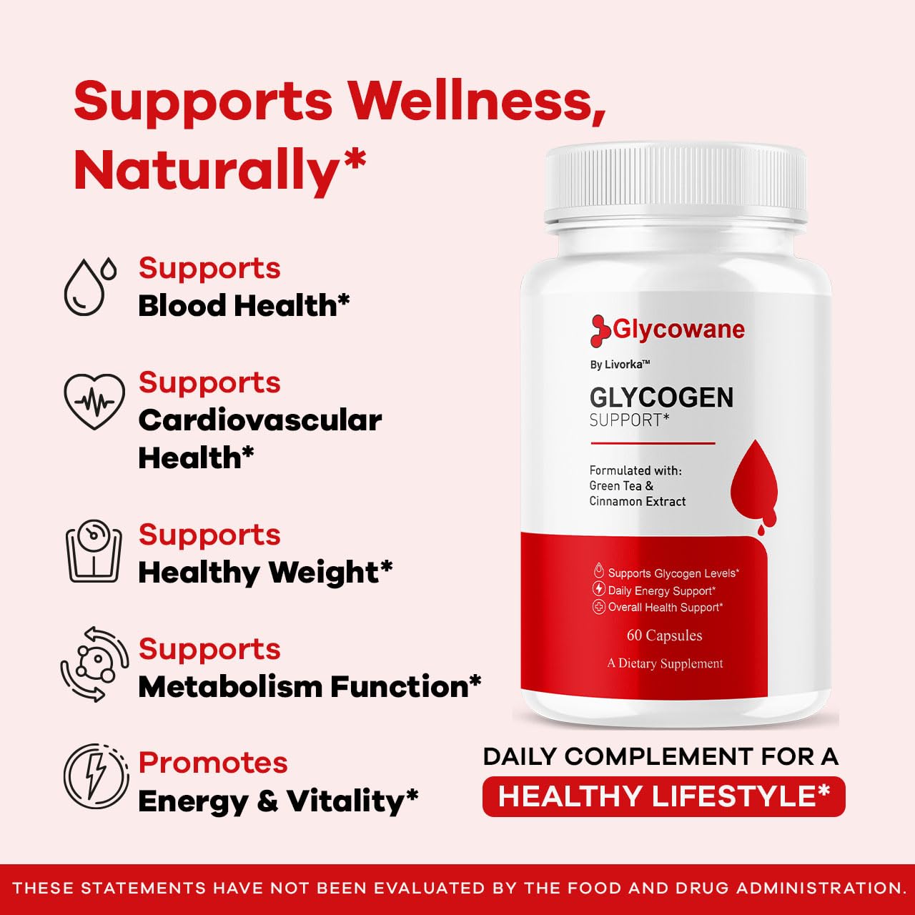 LIVORKA Glycovane Capsules, 300 Capsules