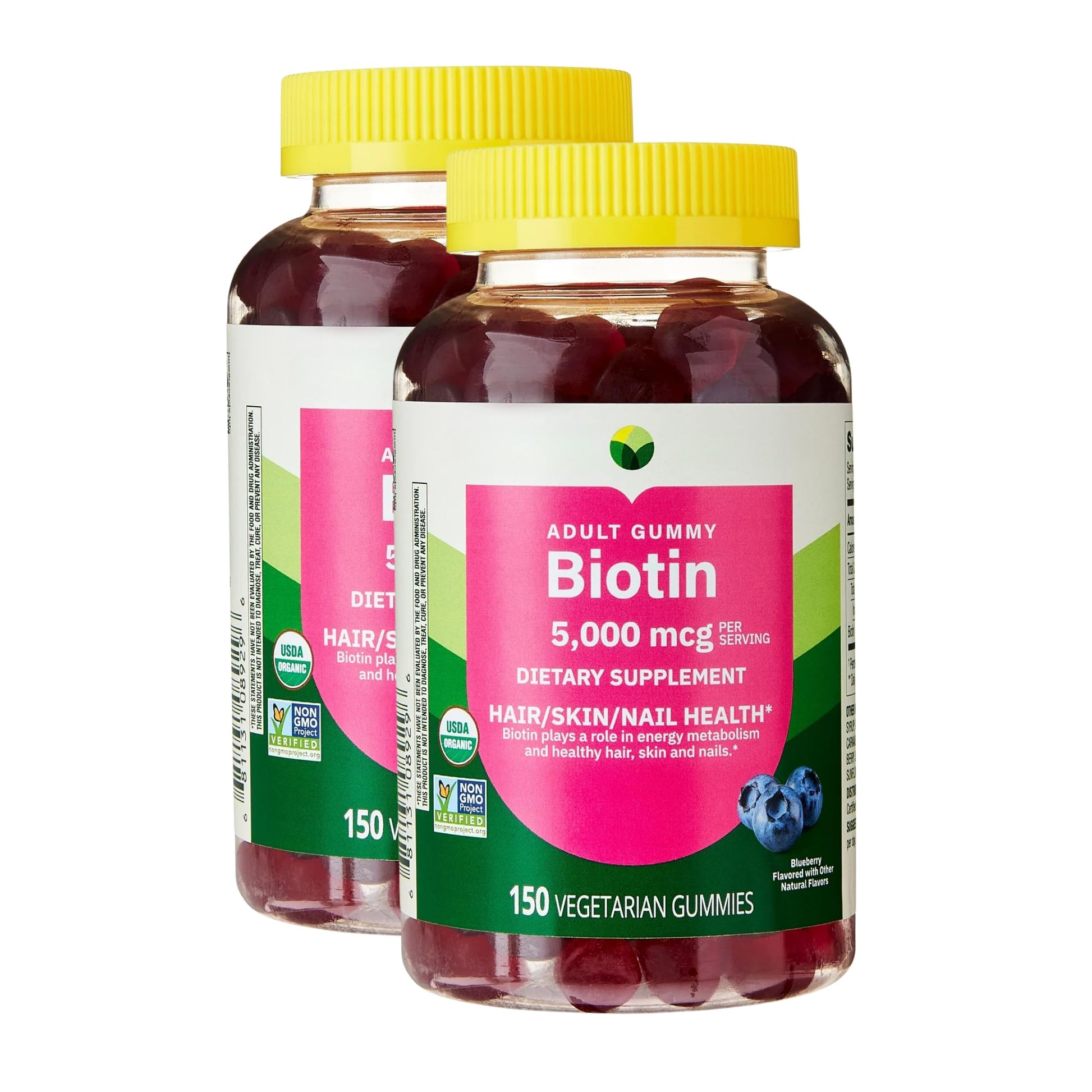 KP+ Biotin 5000 mcg Gummies, 300 Count