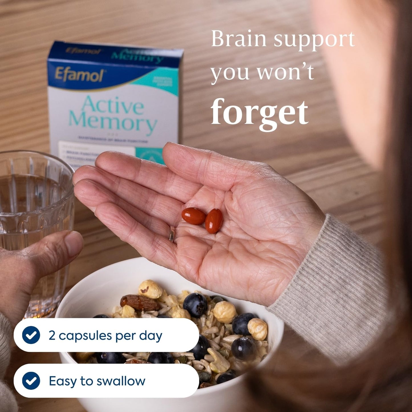 Efamol Efalex Active 50+ Capsules, 30 Capsules