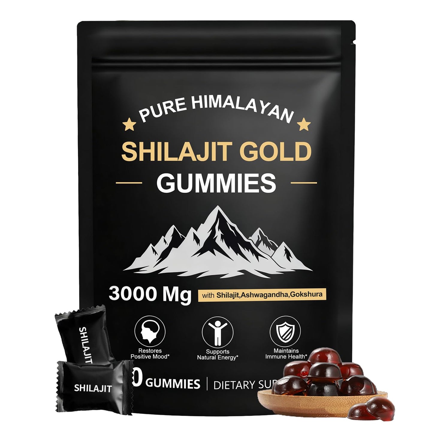Dmtdnid Himalayan Shilajit 80 Gummies