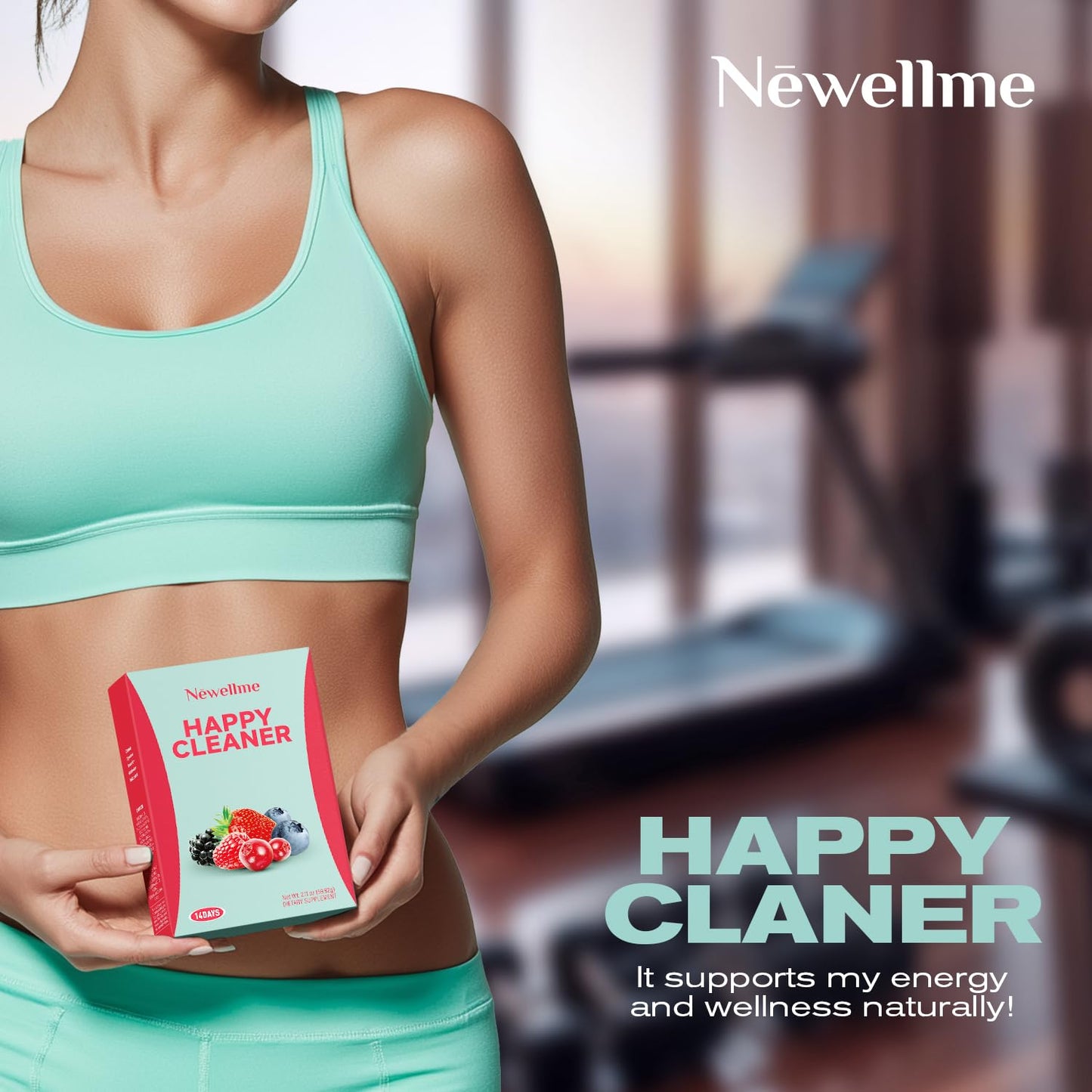 NEWELLME Watermelon Berry Probiotic & Prebiotic Powder, 2.2 Ounce