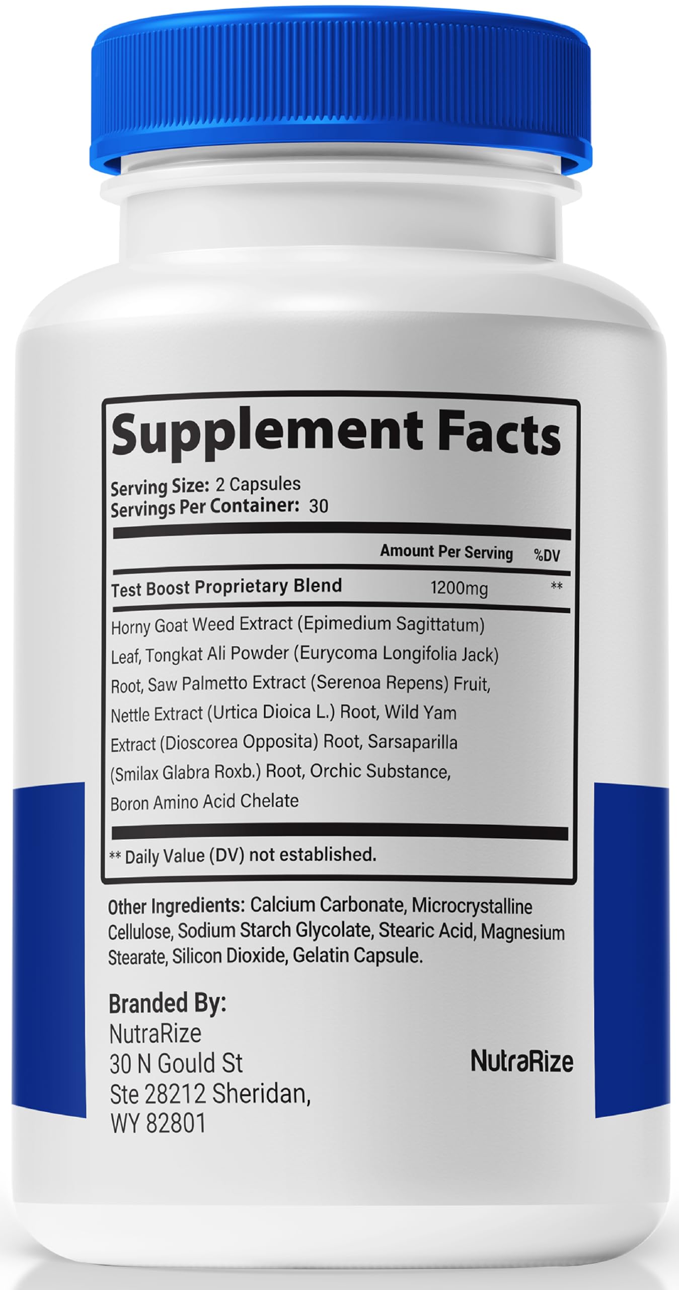 NutraRize EliteXtreme Male Multivitamins, 120 Capsules