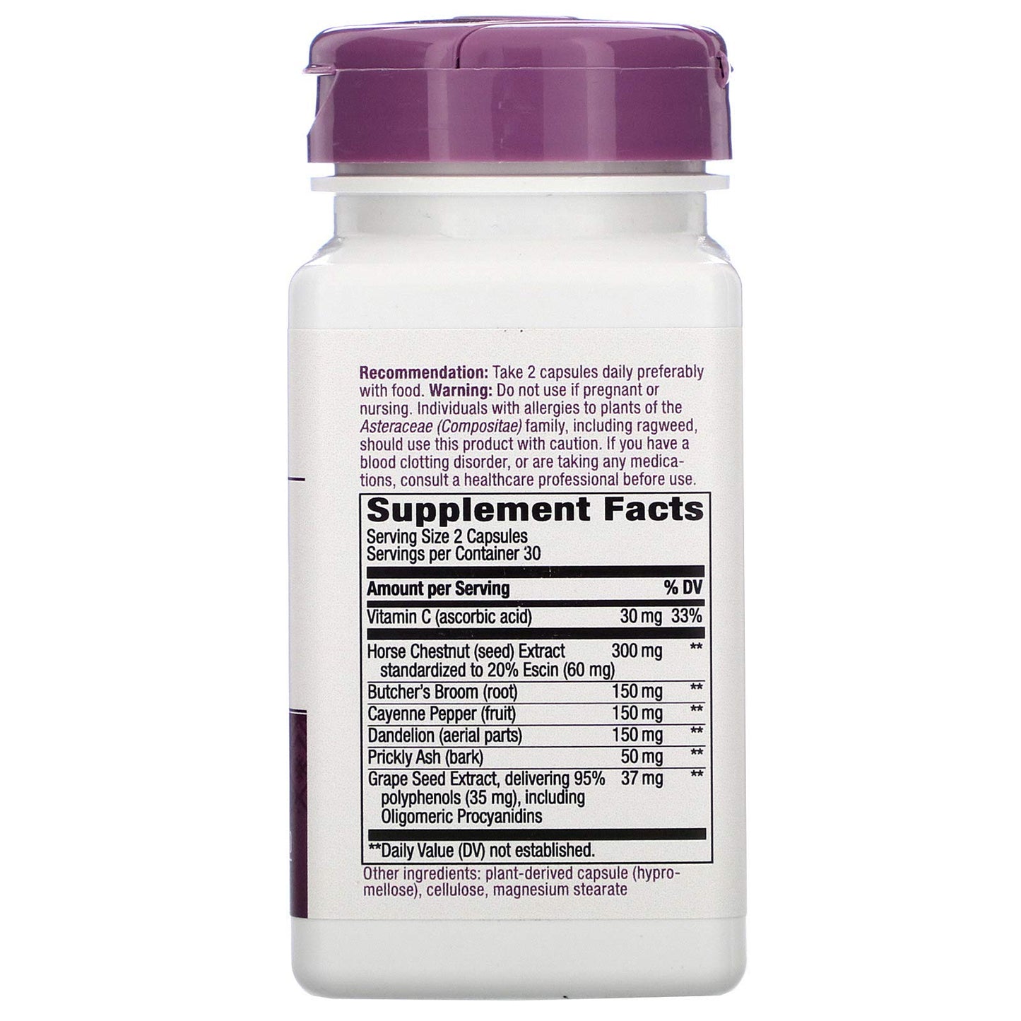 Nature's Way Leg Veins Support Blend 60 Capsules