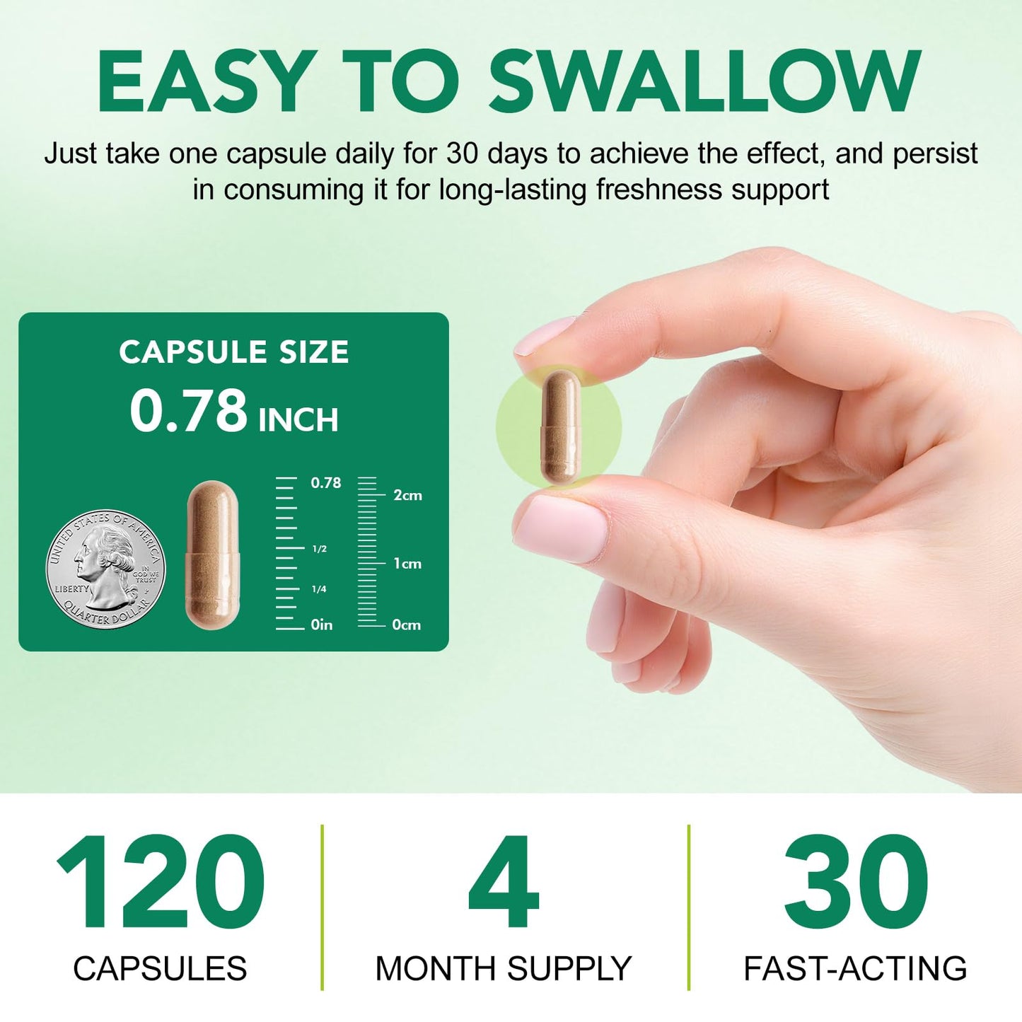 AEBEFBAW Chlorophyll 120 Capsules