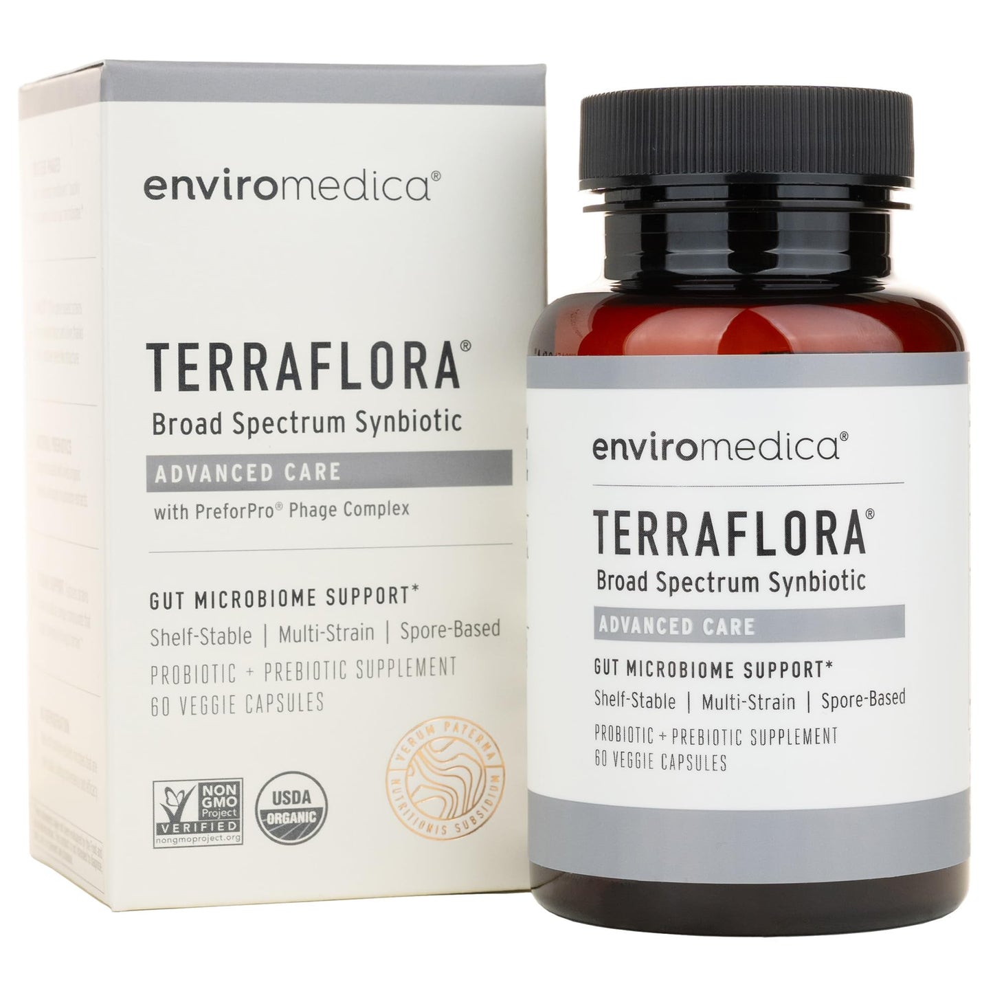 Enviromedica Terraflora Advanced Care Synbiotic Capsule, 60 Capsules
