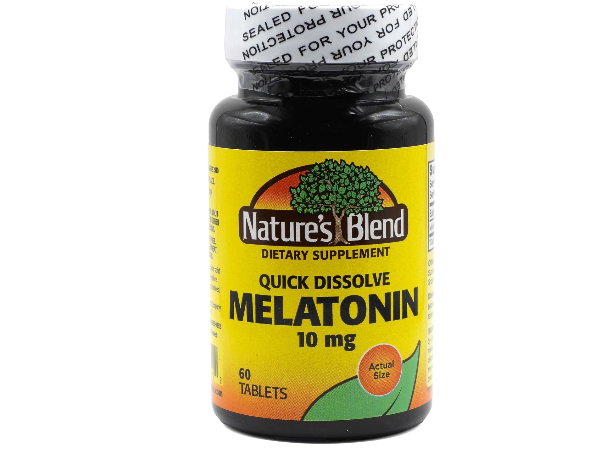 Nature's Blend Melatonin 10mg, 60 Tablets