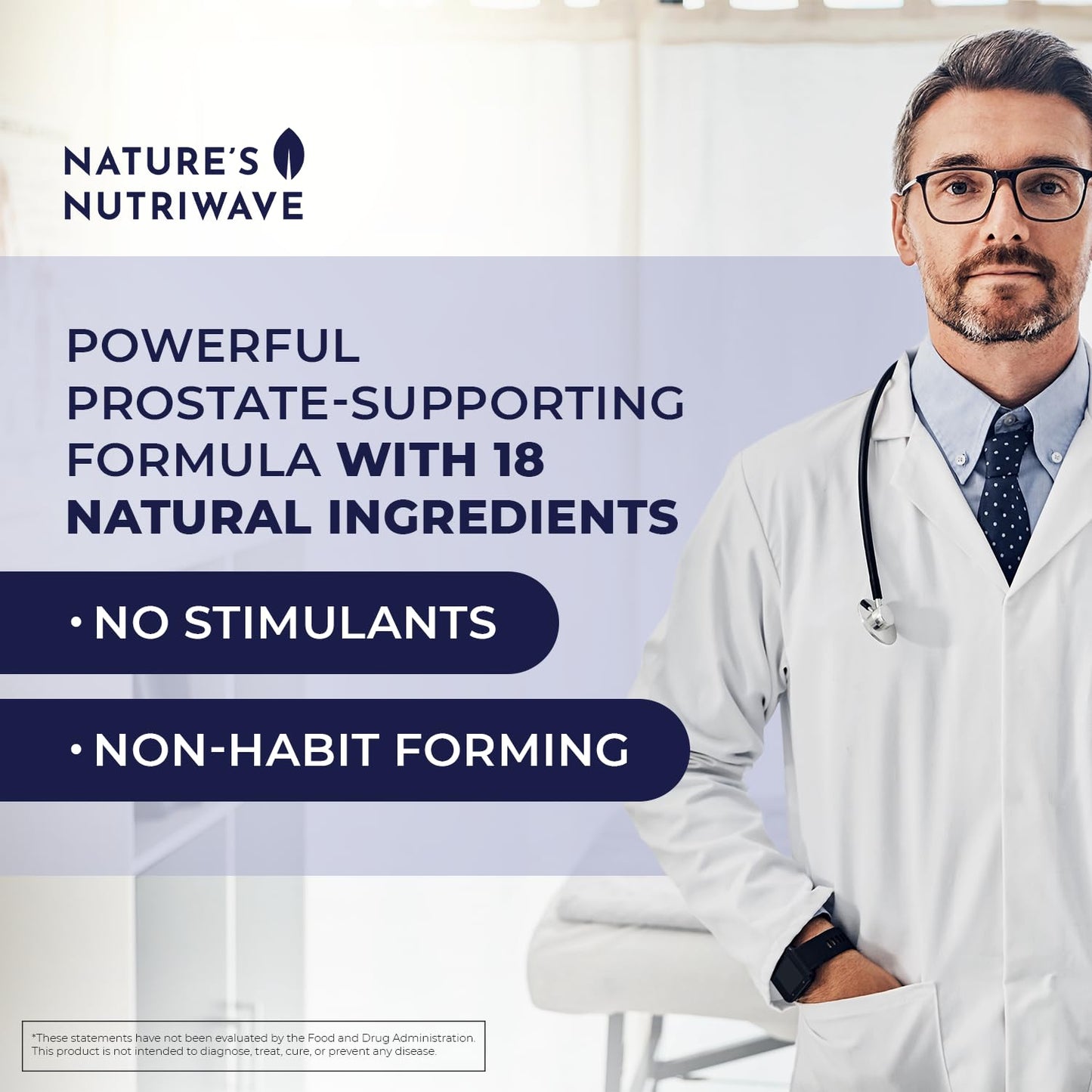 Nature’s NutriWave FlowForceMax Saw Palmetto Chewable Tablets 30 Count