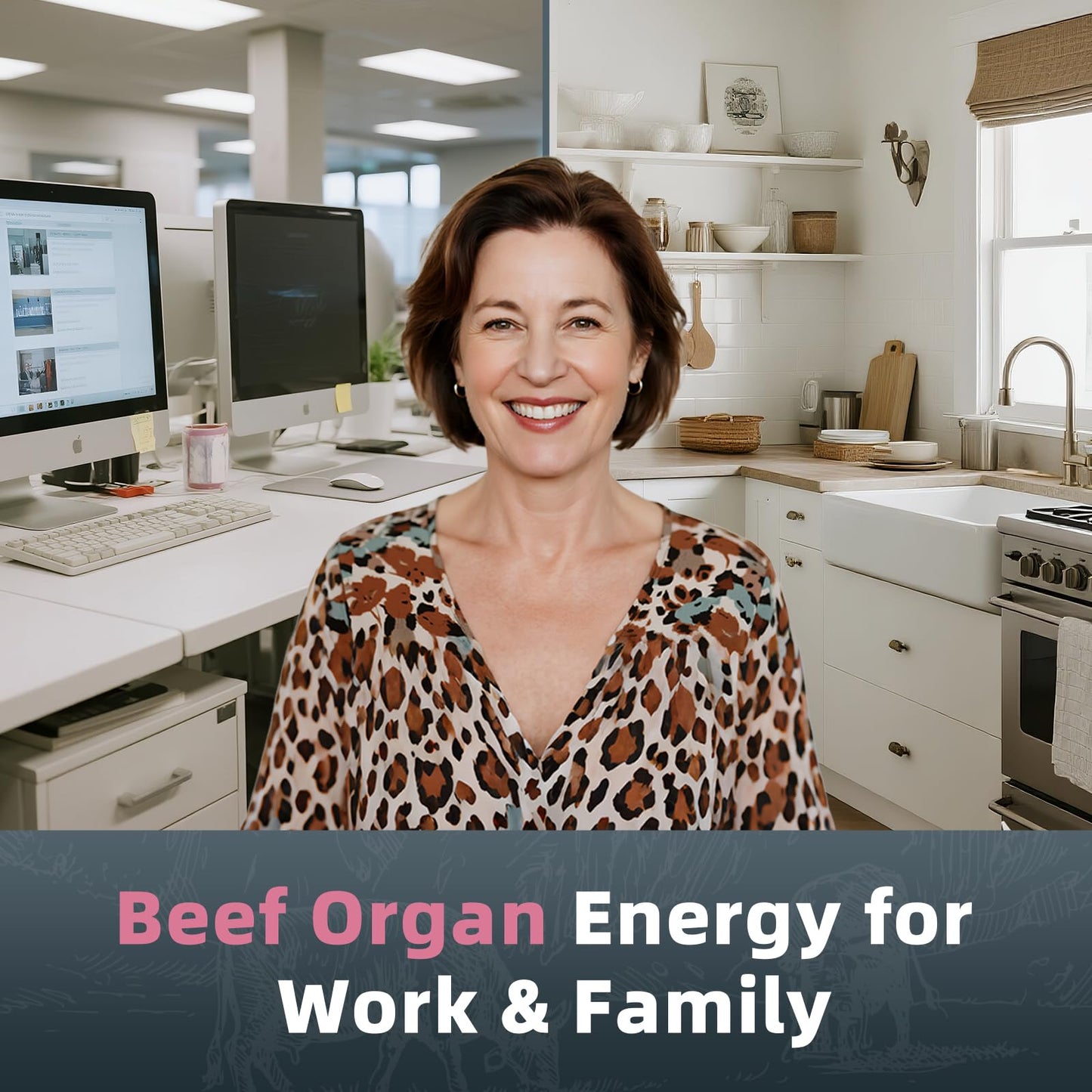 Alliwise Beef Organ Supplement for Women Capsule 90 Count