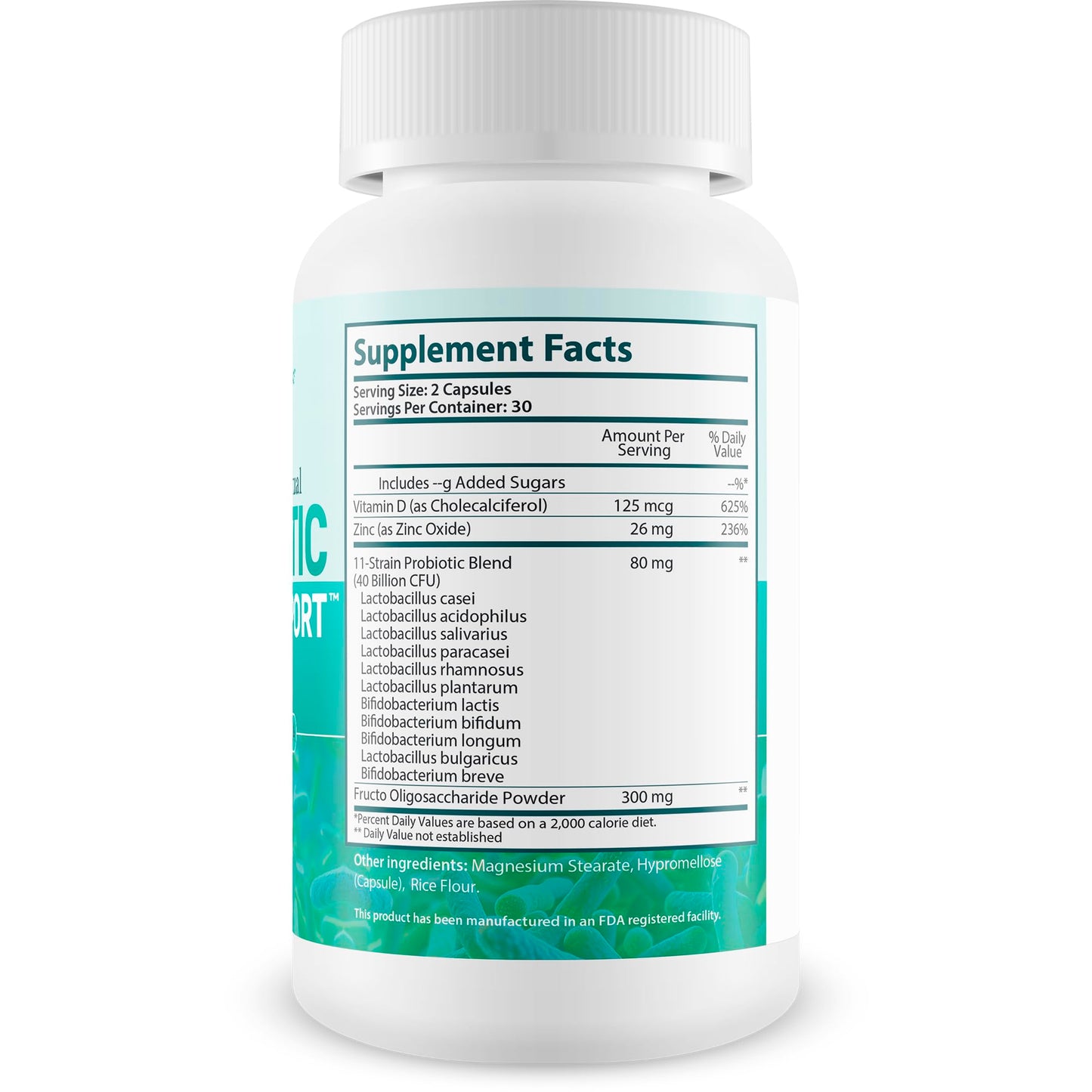 New Vibrations Nutrition Glucose Reset Ritual Probiotic Blood Support Capsule, 60 Capsules