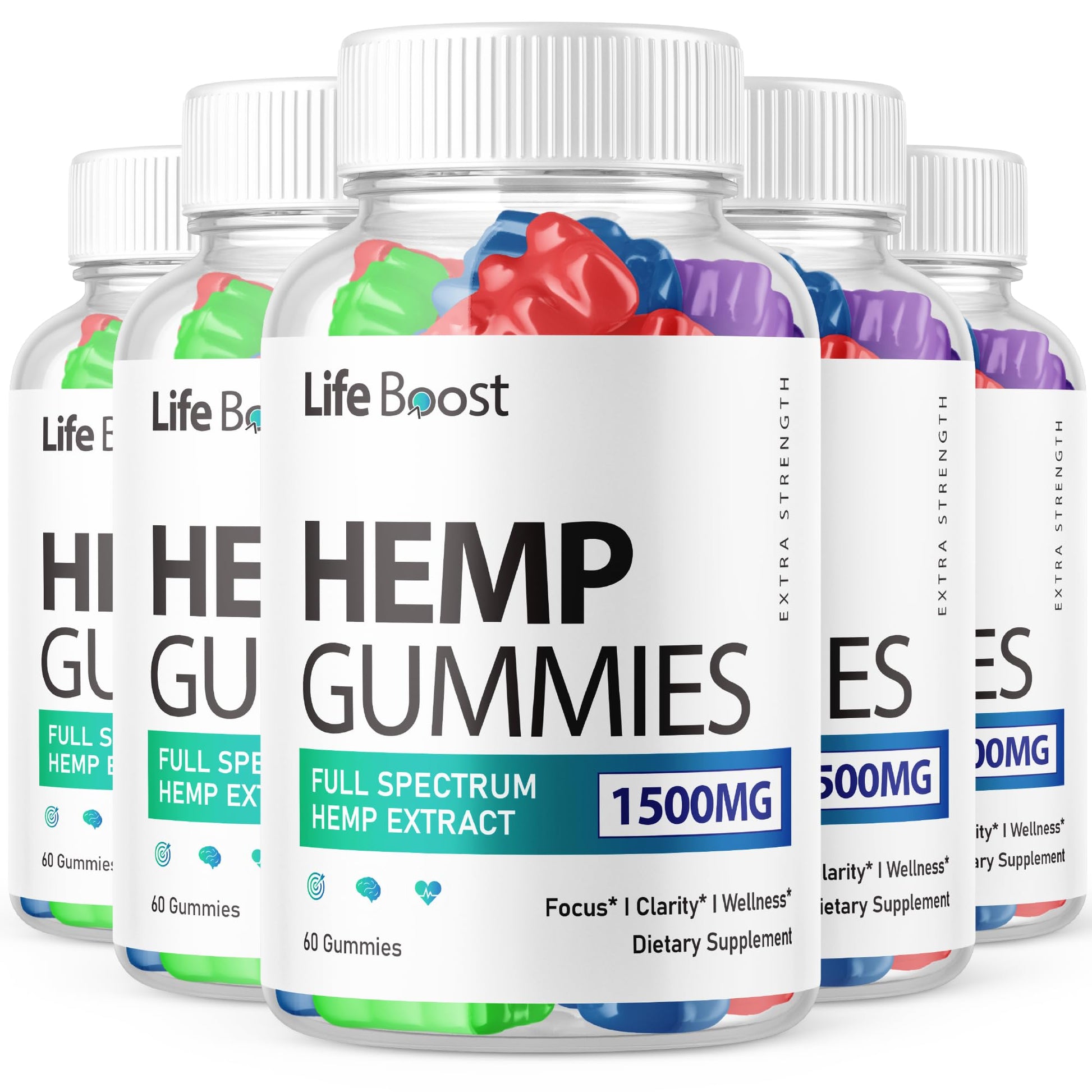 Purvia Life Boost Hemp Gummies 300 Gummies